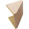 Ekena Millwork 11"W x 11"D x 11"H Wide Concord Rough Cedar Woodgrain TimberThane Corbel, Primed Tan CORUR11X11X11CONRCPR - alternate 6
